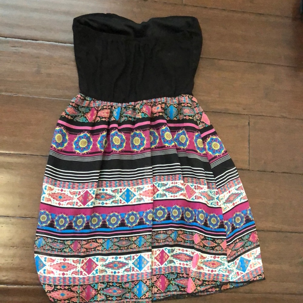 Wet Seal Petite Strapless Dress - Picture 3 of 3